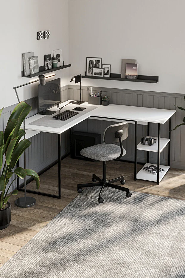 Odin Çalışma Masası Ofis Masası Köşe Masa Bilgisayar Masası 